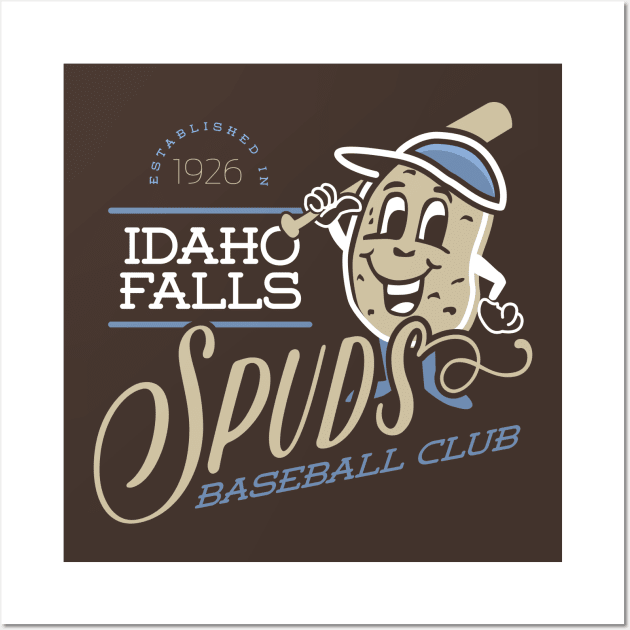 Idaho Falls Spuds Wall Art by MindsparkCreative